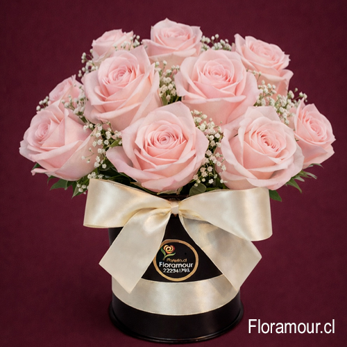 C&aacute;lida presentaci&oacute;n con rosas importadas excelente duraci&oacute;n